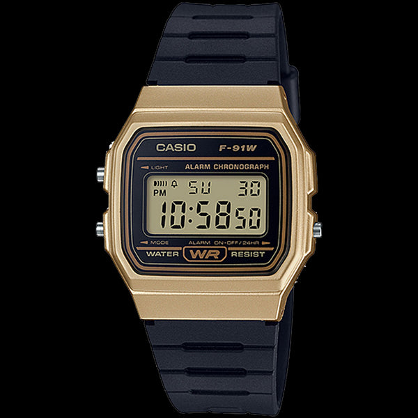 Casio F91WM9A Unisex Uhr 34mm 5ATM