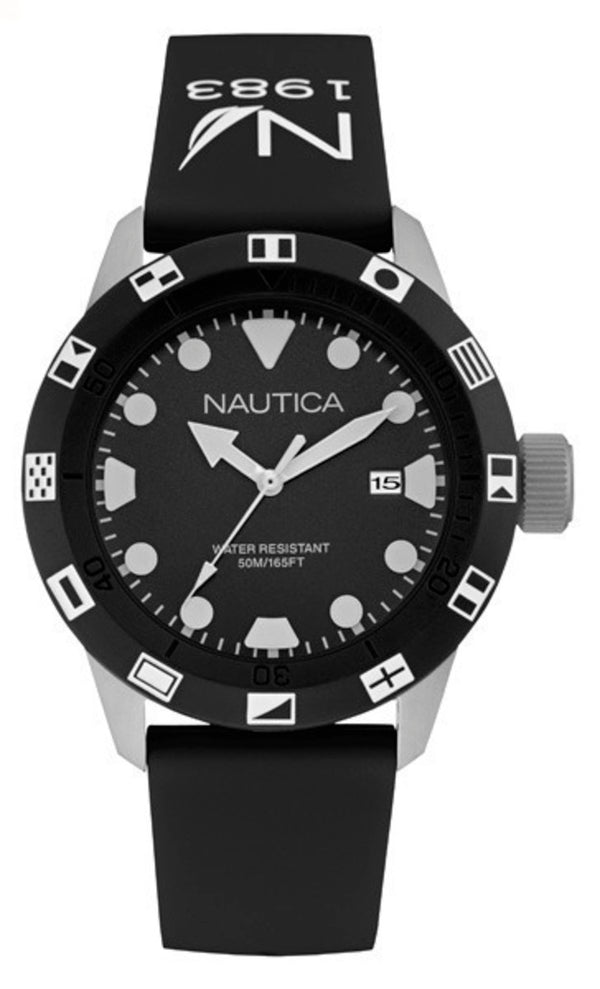 Nautica NAI09509G Herren Uhr 44mm 5ATM