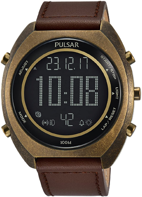 Pulsar P5A030X1 Herren Uhr 44mm 10ATM