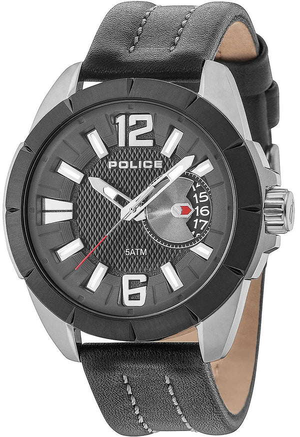 Police watch R1451289002 Herren Uhr 46mm 5ATM