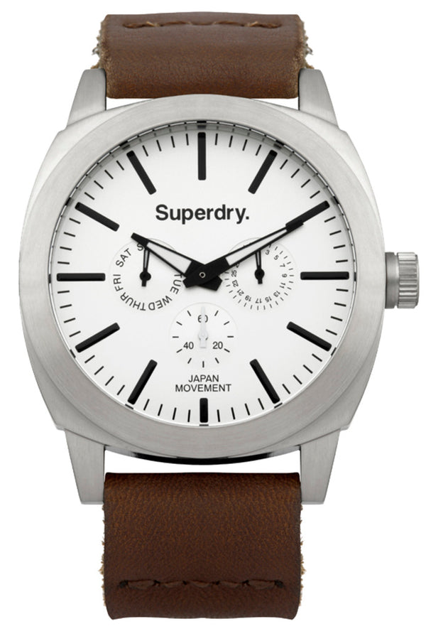 Superdry SYG104T Herren Uhr 45mm 3 ATM