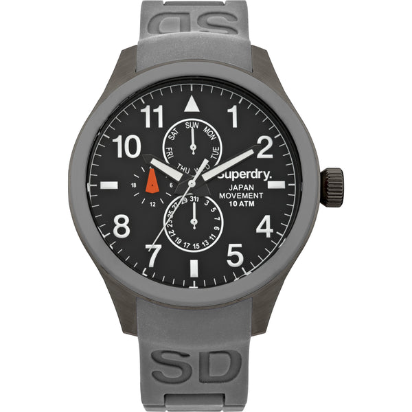 Superdry SYG110E Herren Uhr 43mm 10ATM