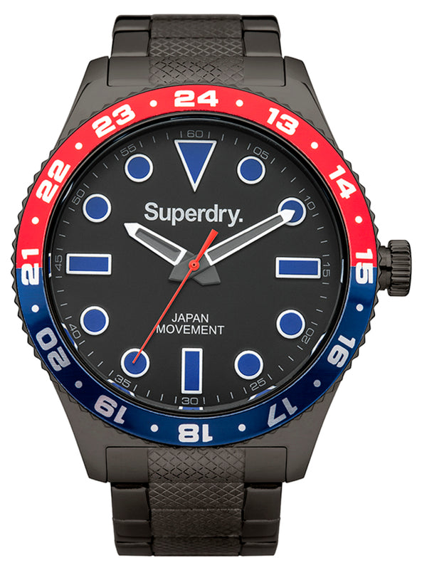 Superdry SYG143BM Herren Uhr 45mm 5ATM