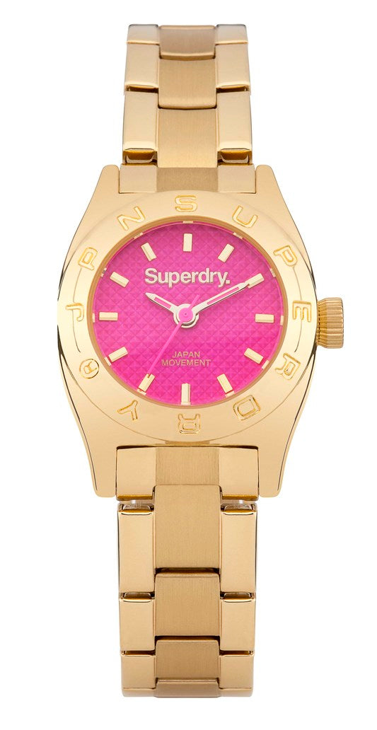 Superdry SYL158PGM Damen Uhr 24mm 10ATM